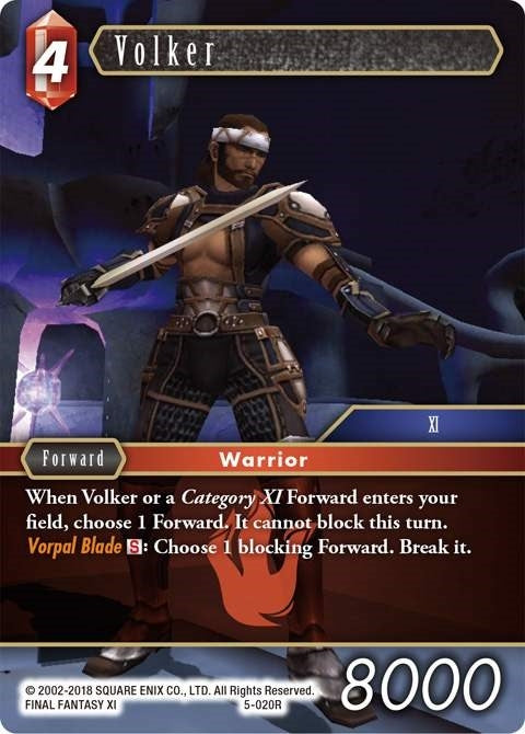 Volker (5) [OP5] - Final Fantasy TCG Single