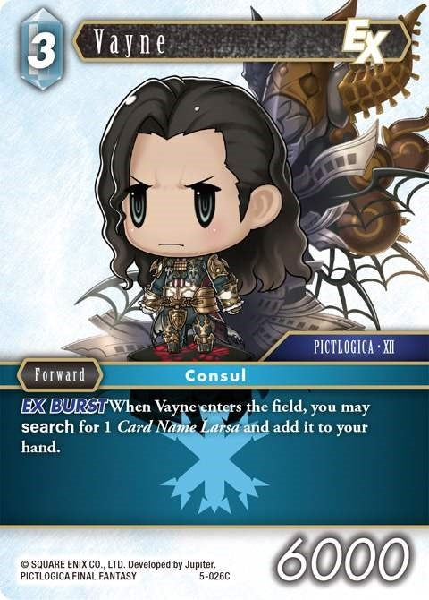 Vayne EX (5) [OP5] - Final Fantasy TCG Single