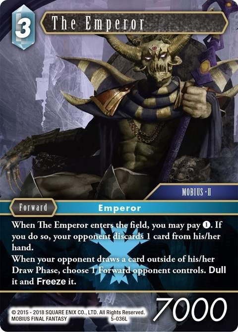 The Emperor (5) [OP5] - Final Fantasy TCG Single