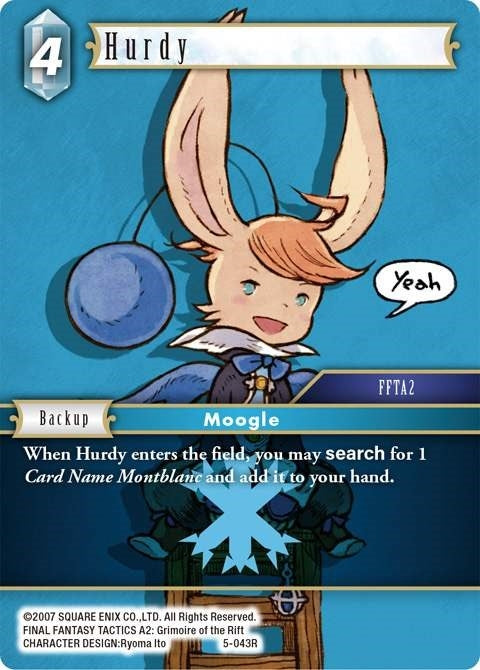 Hurdy (5) [OP5] - Final Fantasy TCG Single