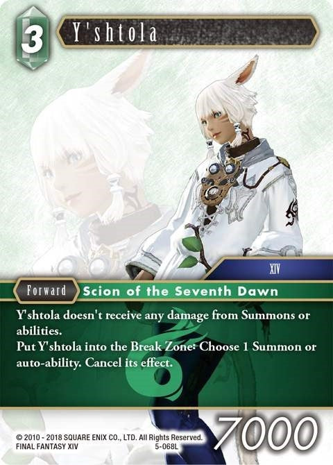 Y’shtola (5) [OP5] - Final Fantasy TCG Single