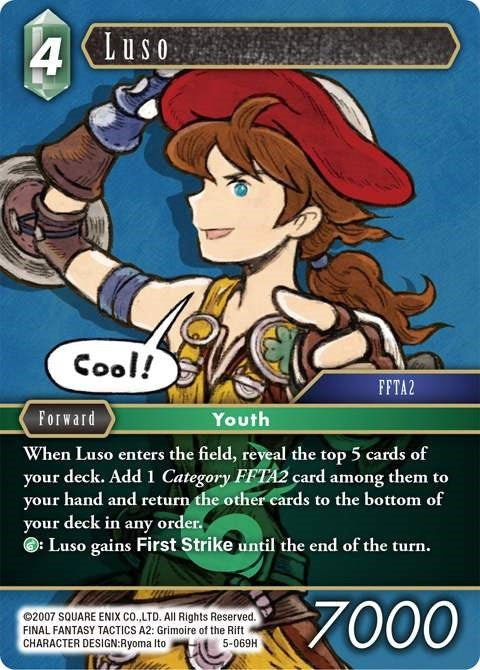 Luso (5) [OP5] - Final Fantasy TCG Single