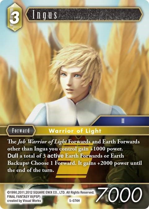 Ingus (5) [OP5] - Final Fantasy TCG Single