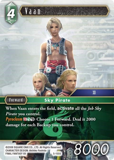Vaan (Starter) (5) [OP5] - Final Fantasy TCG Single