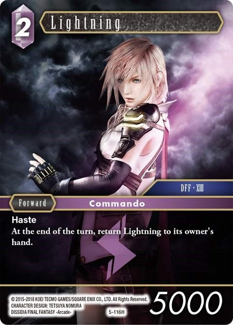 Lightning (5) [OP5] - Final Fantasy TCG Single