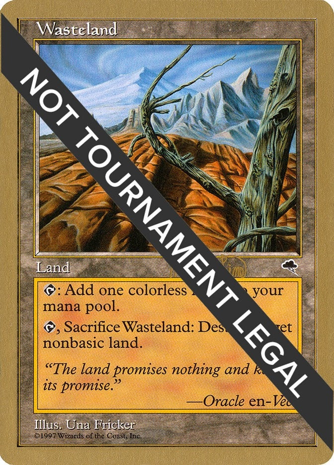 Wasteland - 1999 Mark Le Pine (TMP) [WCD] - MTG Single