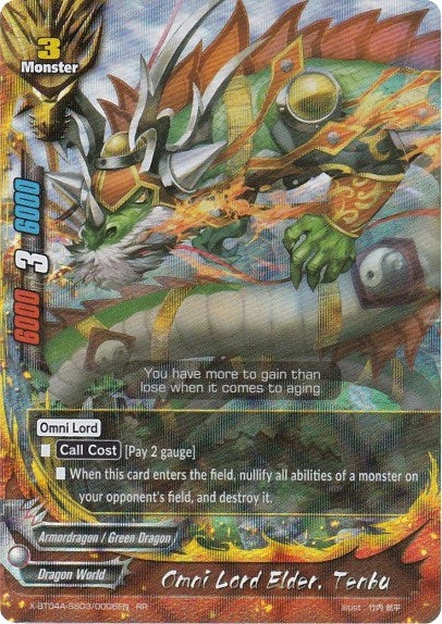 Omni Lord Elder Tenbu (4030006) [X-BT04A] - Future Card BuddyFight Single