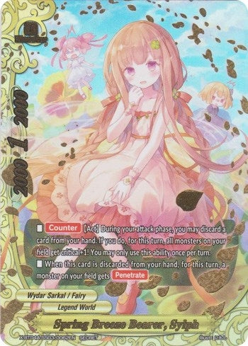 Spring Breeze Bearer Sylph (Secret) (4030062) [X-BT04A] - Future Card BuddyFight Single
