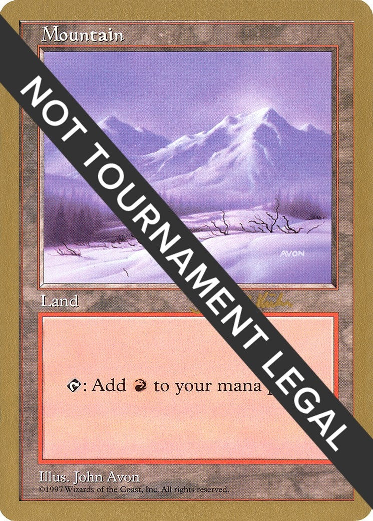 Mountain (430) - 1997 Janosch Kuhn (5ED) [WCD] - MTG Single
