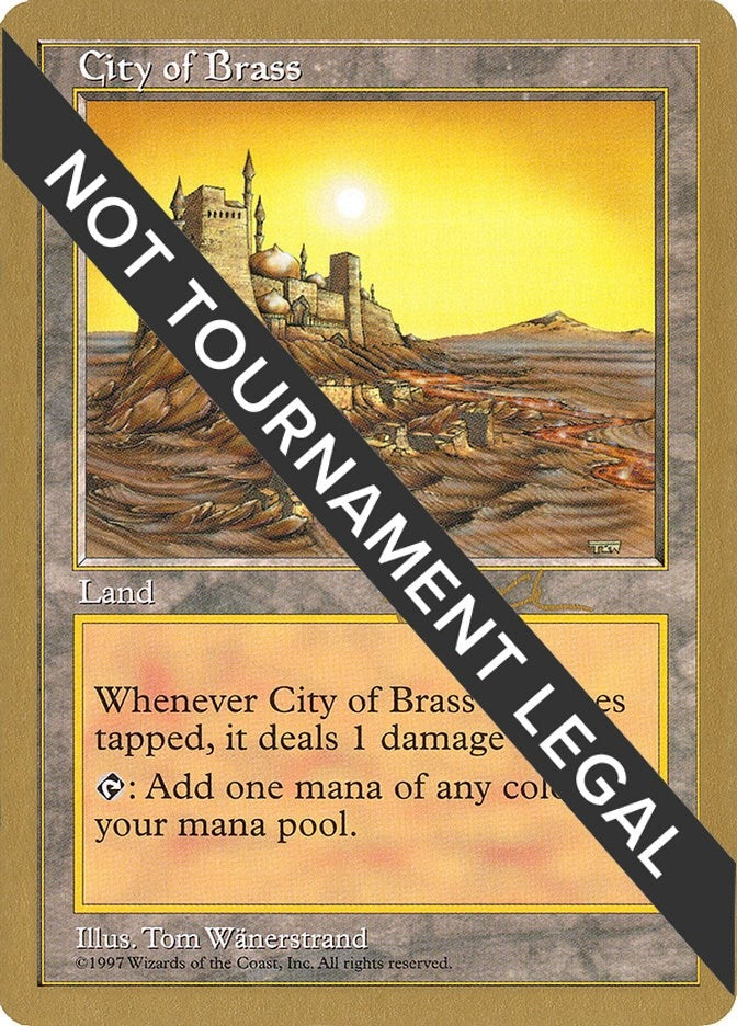 City of Brass - 1997 Paul McCabe (5ED) [WCD] - MTG Single