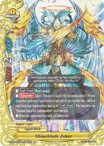 Shineblade Joker (4030029) [X-BT04A] - Future Card BuddyFight Single