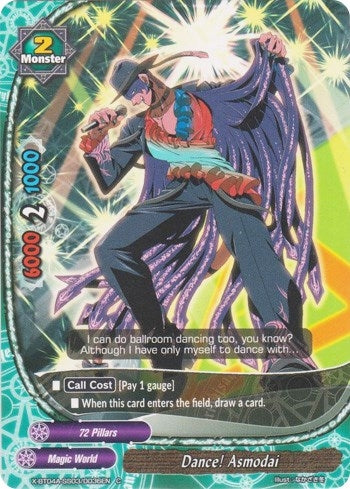Dance! Asmodai (4030036) [X-BT04A] - Future Card BuddyFight Single