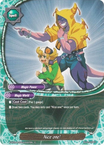 Nice one! (4030037) [X-BT04A] - Future Card BuddyFight Single