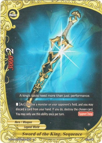 Sword of the King Sequence (4030048) [X-BT04A] - Future Card BuddyFight Single