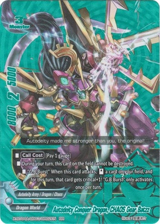 Autodeity Conquer Dragon CHAOS Gear Batzz (BR) (40302) [X-BT04A] - Future Card BuddyFight Single
