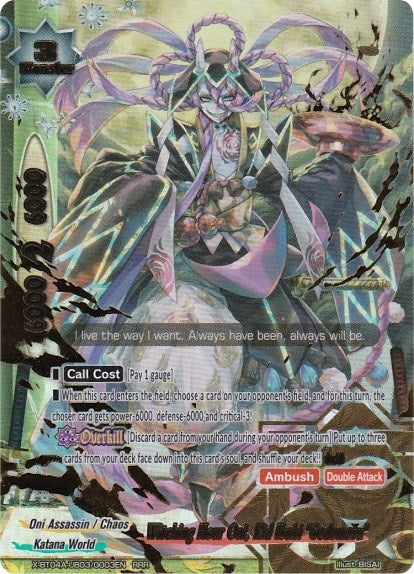 Witching Hour Oni Kid Ibuki ’Gedomaru’ (4030003) [X-BT04A] - Future Card BuddyFight Single