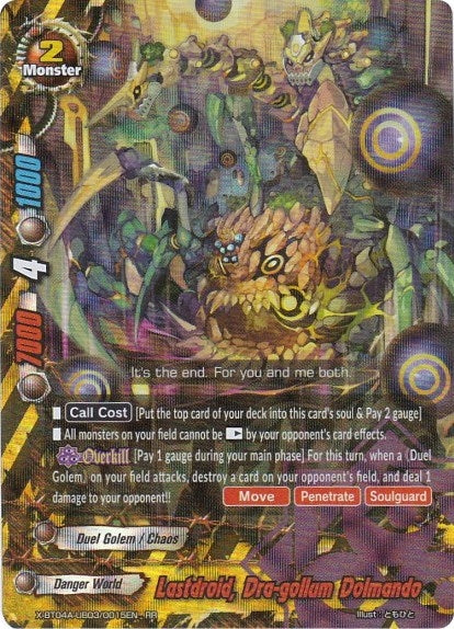 Lastdroid Dra-gollum Dolmando (4030015) [X-BT04A] - Future Card BuddyFight Single
