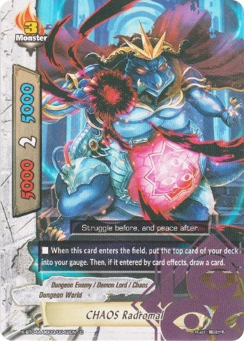 CHAOS Radromarl (4030042) [X-BT04A] - Future Card BuddyFight Single