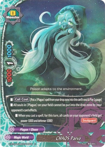 CHAOS Parvo (4030049) [X-BT04A] - Future Card BuddyFight Single
