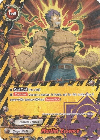 Martial Essence (4030051) [X-BT04A] - Future Card BuddyFight Single