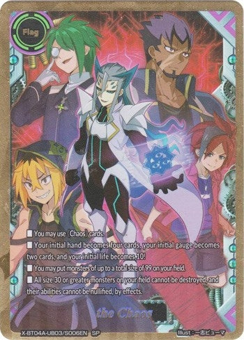 the Chaos (SP) (403006) [X-BT04A] - Future Card BuddyFight Single