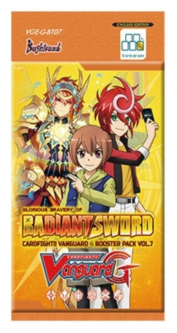 Glorious Bravery of Radiant Sword Booster Pack [G-BT07] - Cardfight Vanguard Sealed