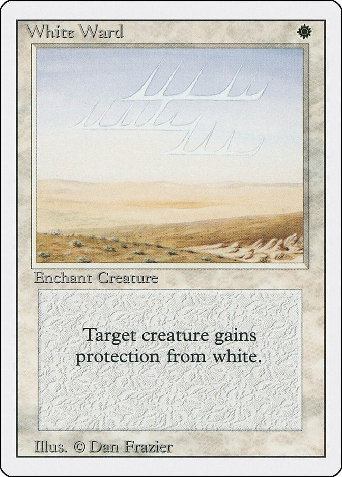 White Ward [3ED] - MTG Single