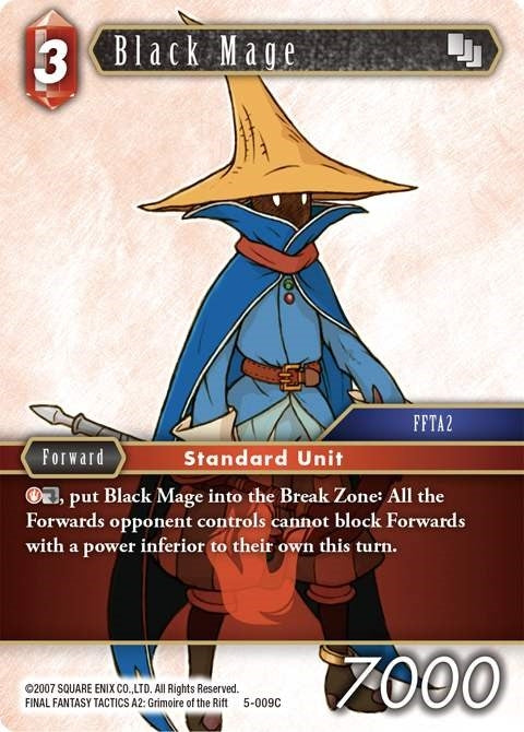 Black Mage (5) [OP5] - Final Fantasy TCG Single