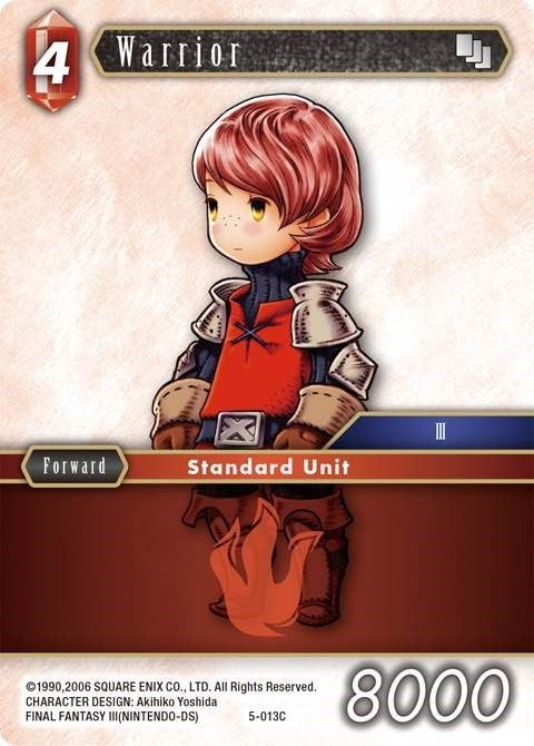 Warrior (Arc) (5) [OP5] - Final Fantasy TCG Single