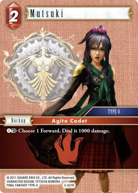 Mutsuki (5) [OP5] - Final Fantasy TCG Single