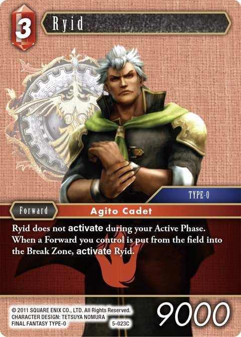 Ryid (5) [OP5] - Final Fantasy TCG Single