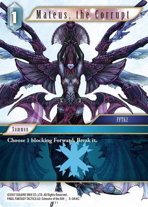 Mateus the Corrupt (5) [OP5] - Final Fantasy TCG Single