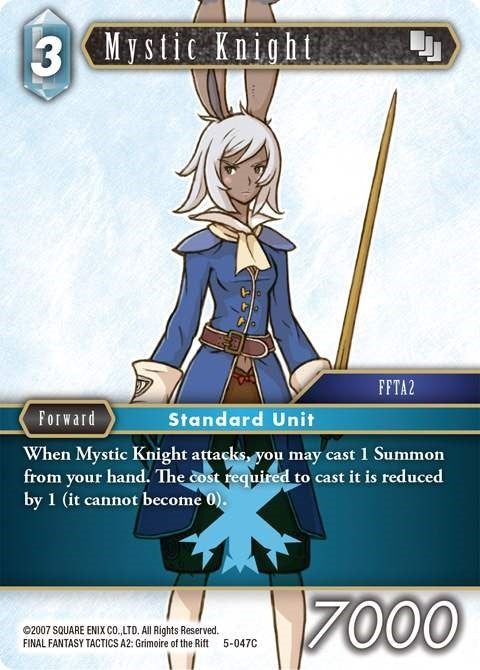 Mystic Knight (5) [OP5] - Final Fantasy TCG Single