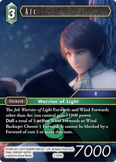 Arc (5) [OP5] - Final Fantasy TCG Single
