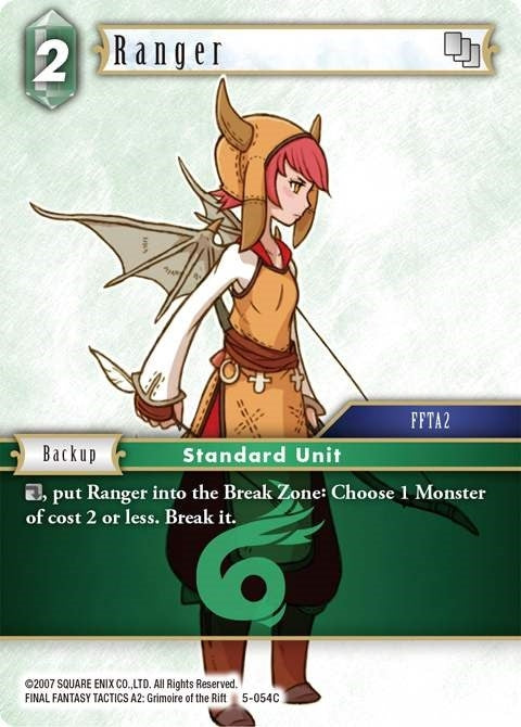 Ranger (5) [OP5] - Final Fantasy TCG Single