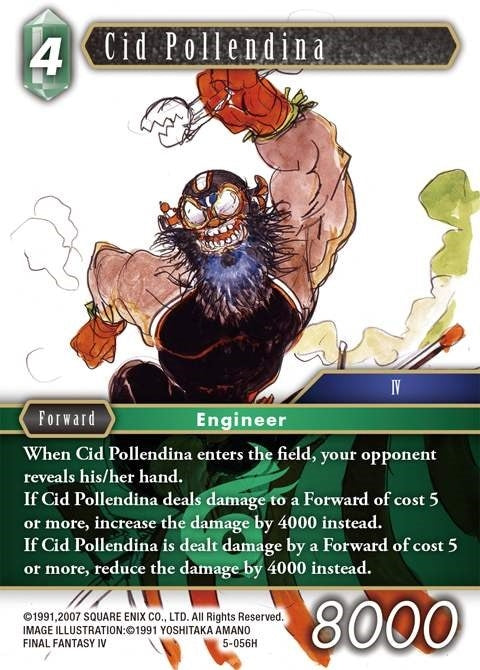 Cid Pollendina (5) [OP5] - Final Fantasy TCG Single
