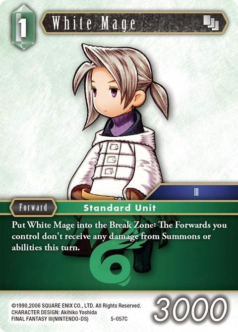 White Mage (Luneth) (5) [OP5] - Final Fantasy TCG Single