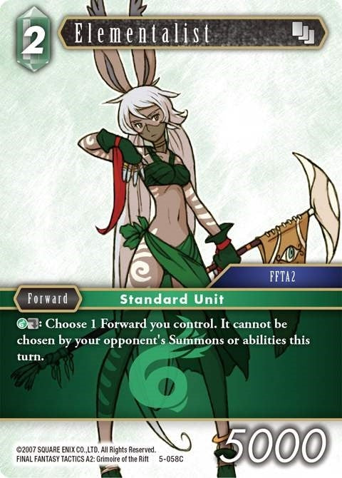 Elementalist (5) [OP5] - Final Fantasy TCG Single