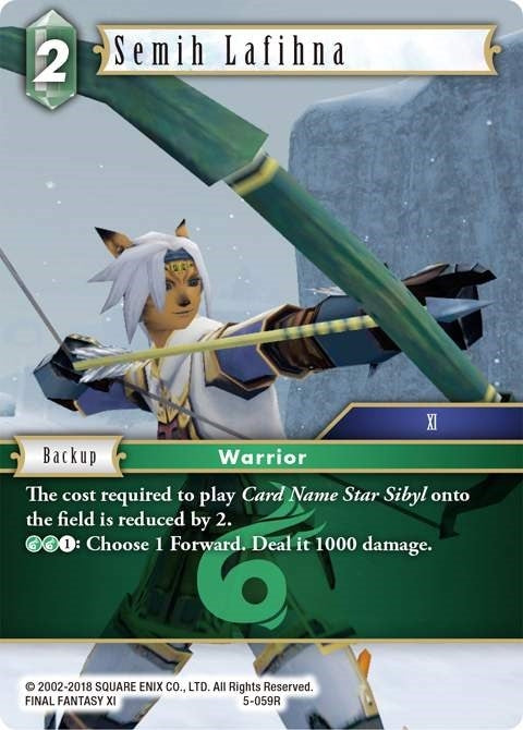 Semih Lafihna (5) [OP5] - Final Fantasy TCG Single