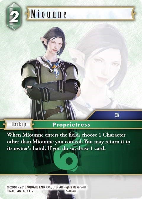 Miounne (5) [OP5] - Final Fantasy TCG Single