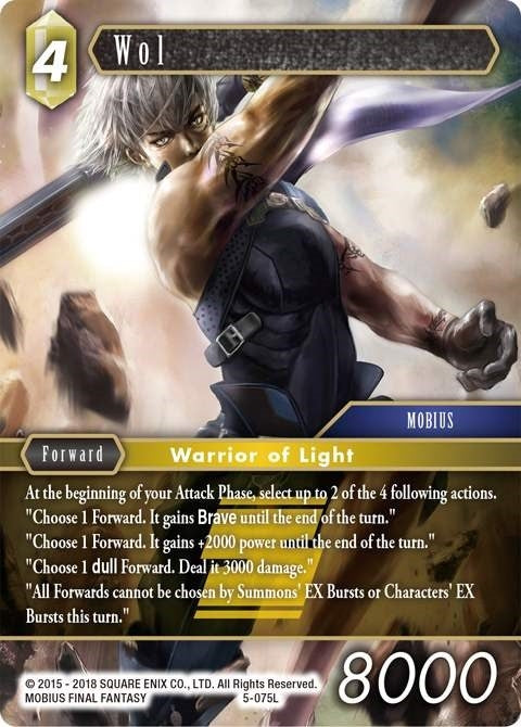 Wol (Legend) (5) [OP5] - Final Fantasy TCG Single