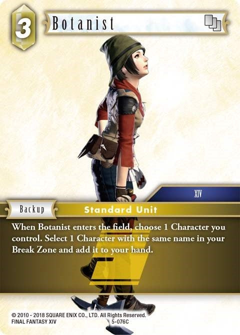 Botanist (5) [OP5] - Final Fantasy TCG Single