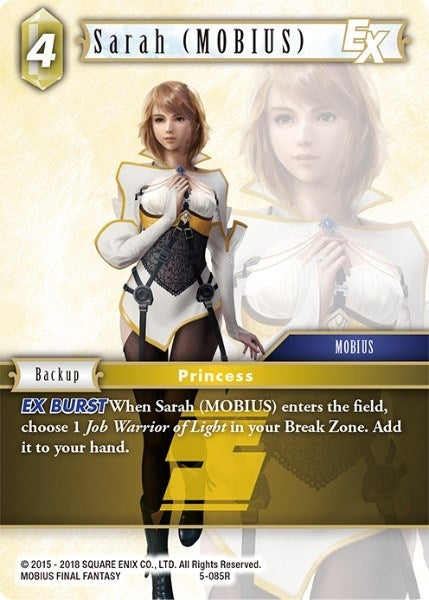 Sarah (MOBIUS) EX (5) [OP5] - Final Fantasy TCG Single