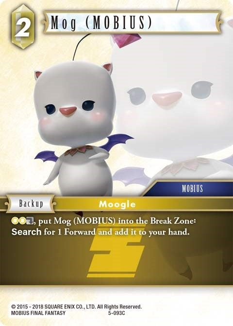 Mog (MOBIUS) (5) [OP5] - Final Fantasy TCG Single