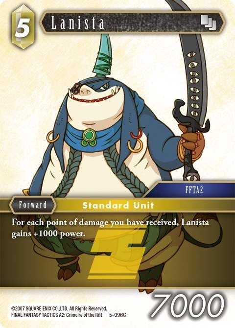 Lanista (5) [OP5] - Final Fantasy TCG Single