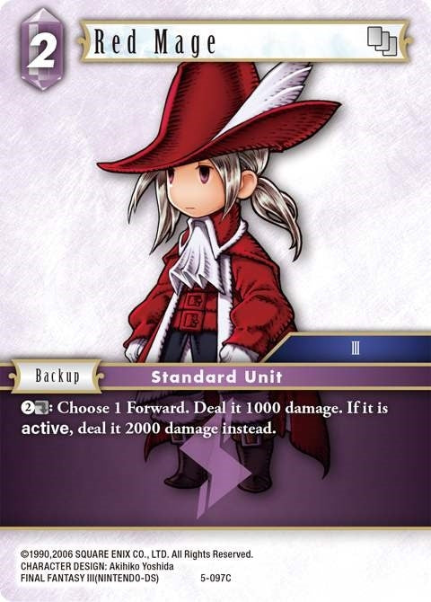 Red Mage (Luneth) (5) [OP5] - Final Fantasy TCG Single