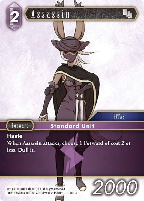 Assassin (5) [OP5] - Final Fantasy TCG Single