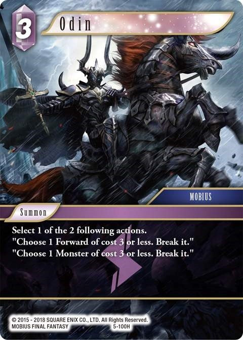 Odin (5) [OP5] - Final Fantasy TCG Single