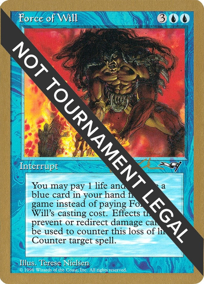 Force of Will - 1997 Paul McCabe (ALL) [WCD] - MTG Single