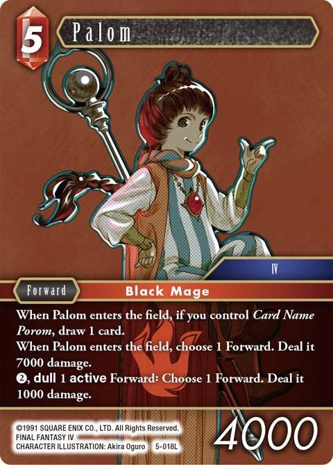Palom (5) [OP5] - Final Fantasy TCG Single